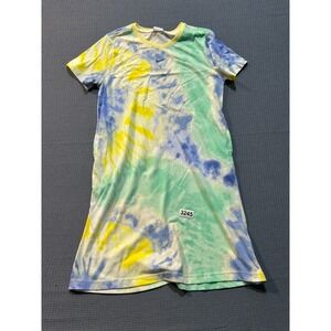 Nike Tie Dye T-Shirt Dress Girls Sz XL  Multicolor